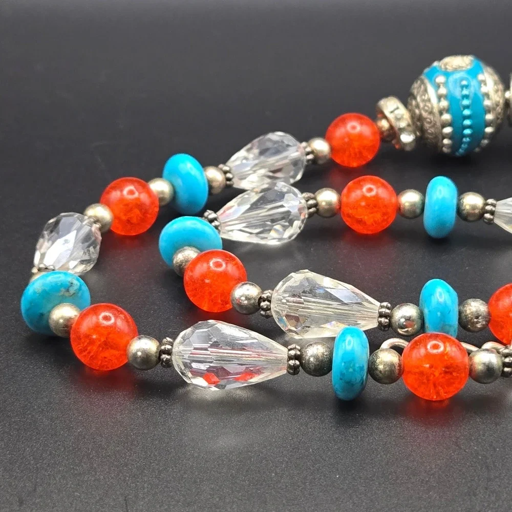N/A beaded statement
